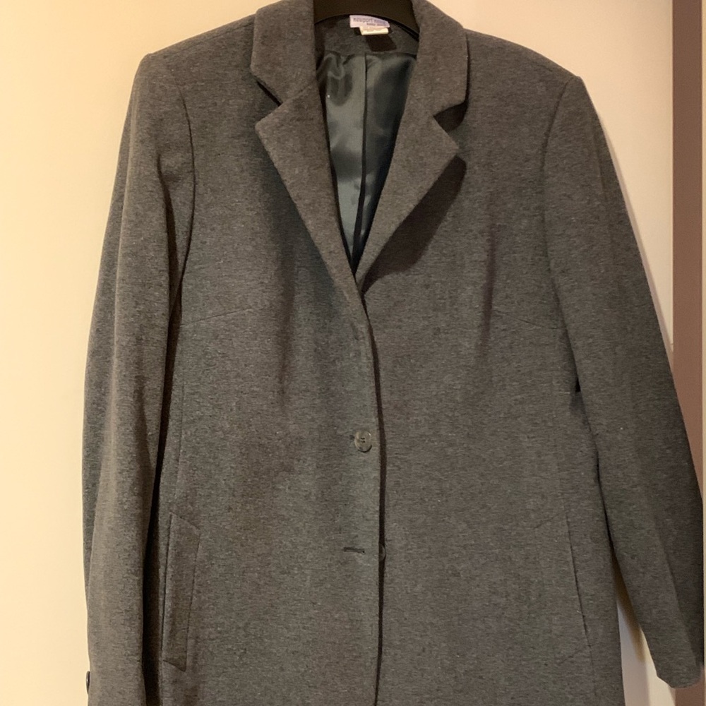 Wool blazer jacket like coat